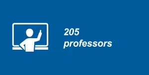 205 professors 