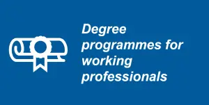 degree programmes for working professionals